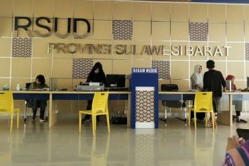 Hasil swab seluruh PDP di RSUD Regional Sulawesi Barat dinyatakan negatif