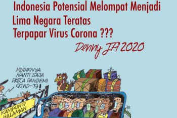 Denny: Indonesia berpotensi lima besar COVID-19 jika mudik diperbolehkan