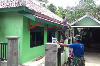 Pembangunan Rutilahu program TMMD Kodim 0602/Serang masuk tahap finishing