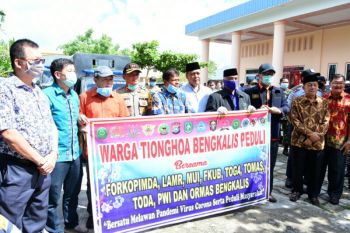 Kumpulkan Rp700 juta dalam tiga hari, warga Tionghoa di Bengkalis bantu orang miskin