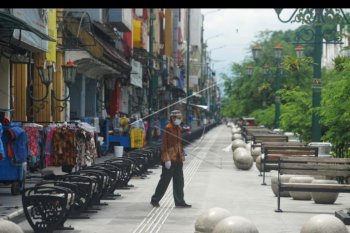 Kawasan wisata Malioboro sepi