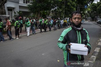 Korlantas Polri tegaskan tidak ada larangan ojek online beroperasi
