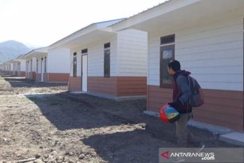 Pembangunan huntap penyintas bencana Palu tetap berjalan