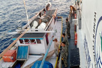 PSDKP Kupang tetap berpatroli di tengah badai corona virus