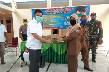 Partai Gerindra OKU bantu tenaga medis alat pelindung diri