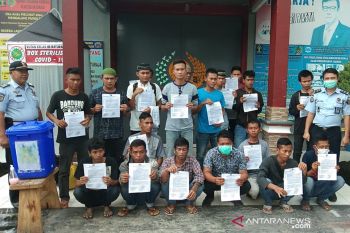 Sebanyak 44 narapidana di Rutan Baturaja hirup udara bebas