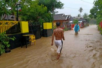 Puluhan rumah di tiga desa Sumbawa Barat terendam banjir