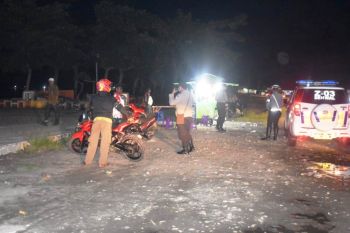 Polres Nabire terus patroli imbau warga waspadai virus corona