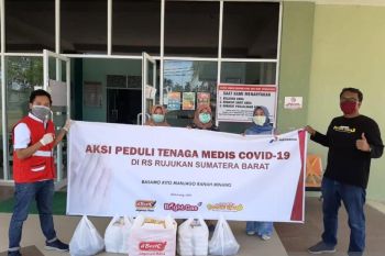 Bright Gas gandeng D'besto dan Sate Manangkabau bantu RS Rujukan COVID-19 di Sumbar