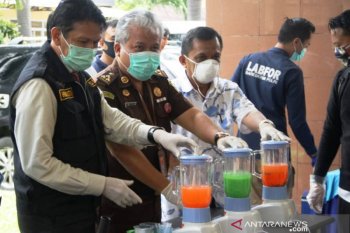 Polda Sumsel musnahkan 26,2 kg sabu dan 2.186 butir ekstasi