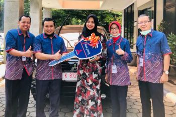 Bank Jateng Pati serahkan hadiah undian Tabungan Bima