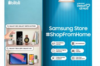 Samsung dan Blibli hadirkan layanan belanja dari rumah