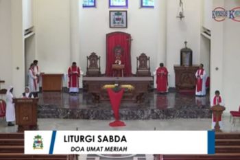 Lebih 20 ribu Umat Katolik Keuskupan Manado ikut ibadah Jumat Agung
