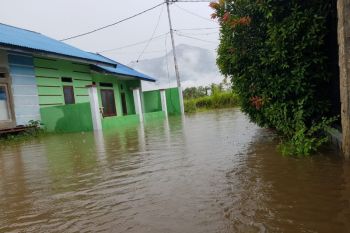 Ratusan rumah di kawasan BTN Gajah Mada Sentani terendam banjir
