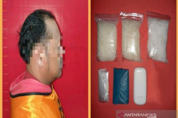 Transaksi 298,92 gram sabu-sabu, pengemudi ojek disergap polisi