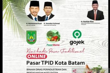 Cegah COVID-19, Pasar TPID Batam buka layanan pembelian daring