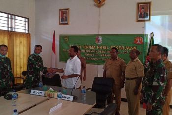 Bupati Mappi Papua terima 20 rumah hasil pembangunan dalam program TMMD