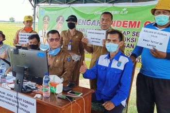 Stok beras Kabupaten OKI terpenuhi hingga Oktober