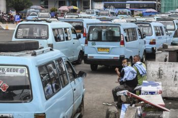 Kendaraan umum dan pribadi dilarang lintasi zona merah, jika pelarangan mudik terlaksana