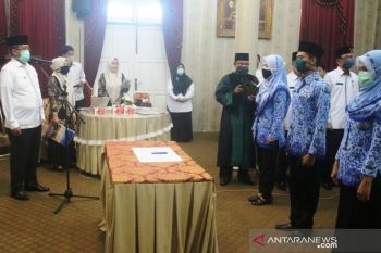 Berkah saat pandemi corona,53 CPNS formasi 2018 dan 2019 di Solok terima SK pengangkatan