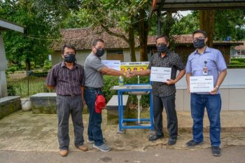 Dahana berikan bantuan 1.000 masker kain kepada masyarakat