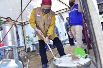 Gugus Tugas Penangan COVID-19 Inhil dirikan dapur umum