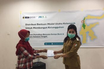 Penyintas bencana gempa-likuefaksi di Sigi  dapat bantuan modal usaha