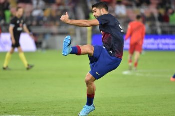 Barca dapat suntikan semangat setelah Suarez pulih