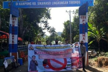 Polres Polman imbau masyarakat jangan mudik