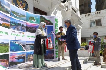 Mahasiswa Indonesia di Mesir buat video #DiRumahSaja