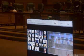 DPRD Badung adakan sidang "teleconference" untuk LKPJ Bupati 2019