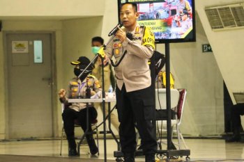 Jelang PSBB, Polrestabes  siapkan cek poin di perbatasan Kota Palembang