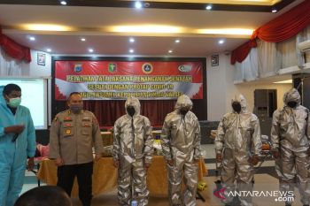 Polda Kalimantan Selatan latih personel tangani orang terpapar COVID-19