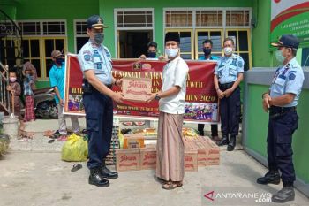 Narapidana Lapas Muara Teweh beri bantuan hasil pertanian ke panti asuhan