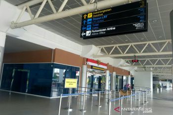 Penumpang di Bandara SMB II Palembang turun drastis, sempat hanya 600-an orang/hari