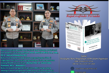 As SDM Polri Luncurkan Buku soal Cara Pandang Baru Wujudkan Kualitas Manusia Unggul