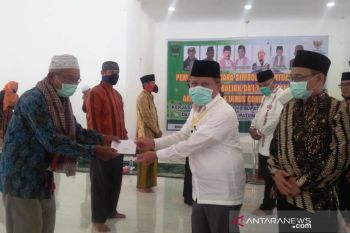 Rp170 juta untuk membantu ulama di Padang Pariaman yang terdampak pandemi COVID-19