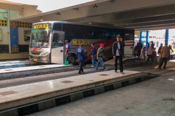 Tidak ada lonjakan kedatangan penumpang Jabodetabek di Terminal Giwangan