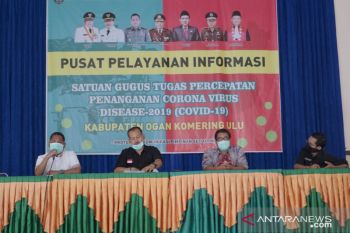 Belasan pemudik di OKU jalani pemeriksaan kesehatan secara ketat