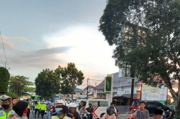 Polisi amankan puluhan remaja aksi balap liar di Tanjungpinang