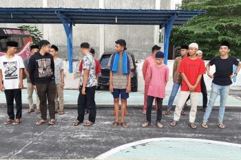 21 sepeda motor peserta balapan liar di Bengkalis disita polisi