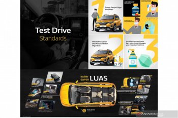 Renault tawarkan "test drive" Triber untuk mobil Prancis di rumah