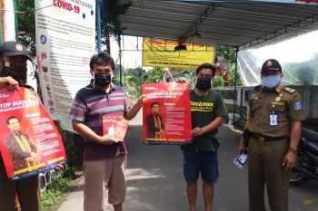 Sleman sosialisasi pencegahan risiko penularan COVID-19 di posko isolasi mandiri