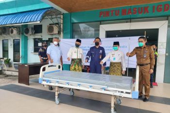 SKK Migas-CPI bantu 23 set tempat tidur ruang isolasi COVID-19 RS Dumai