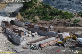 Realisasi pembangunan Bendungan Temef di NTT capai 37,5 persen