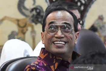 Menhub Budi Karya Sumadi sudah ikut rapat kabinet terbatas