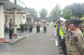 Polres dan Kodim di Lampung Timur patroli skala besar cegah corona