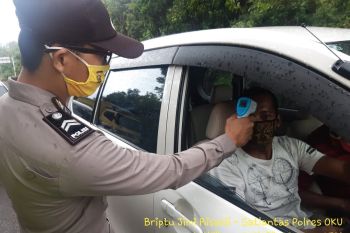 Polres tindak tegas pengendara yang  mudik ke OKU