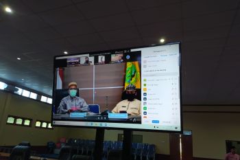Paripurna LKPJ Bupati Lingga disampaikan secara virtual