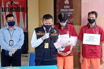 Tim Reserse narkoba Polda Sumsel tangkap 11 pengedar sabu antarprovinsi